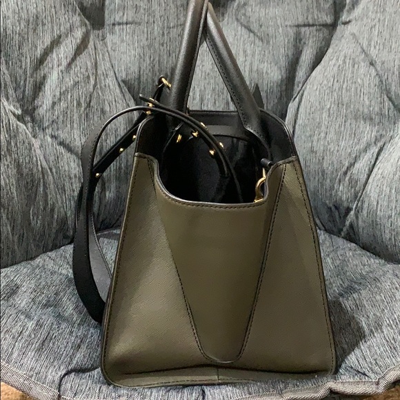 Authentic Zac Poaen Eartha E/W Leather Satchel Bag - Picture 4 of 9